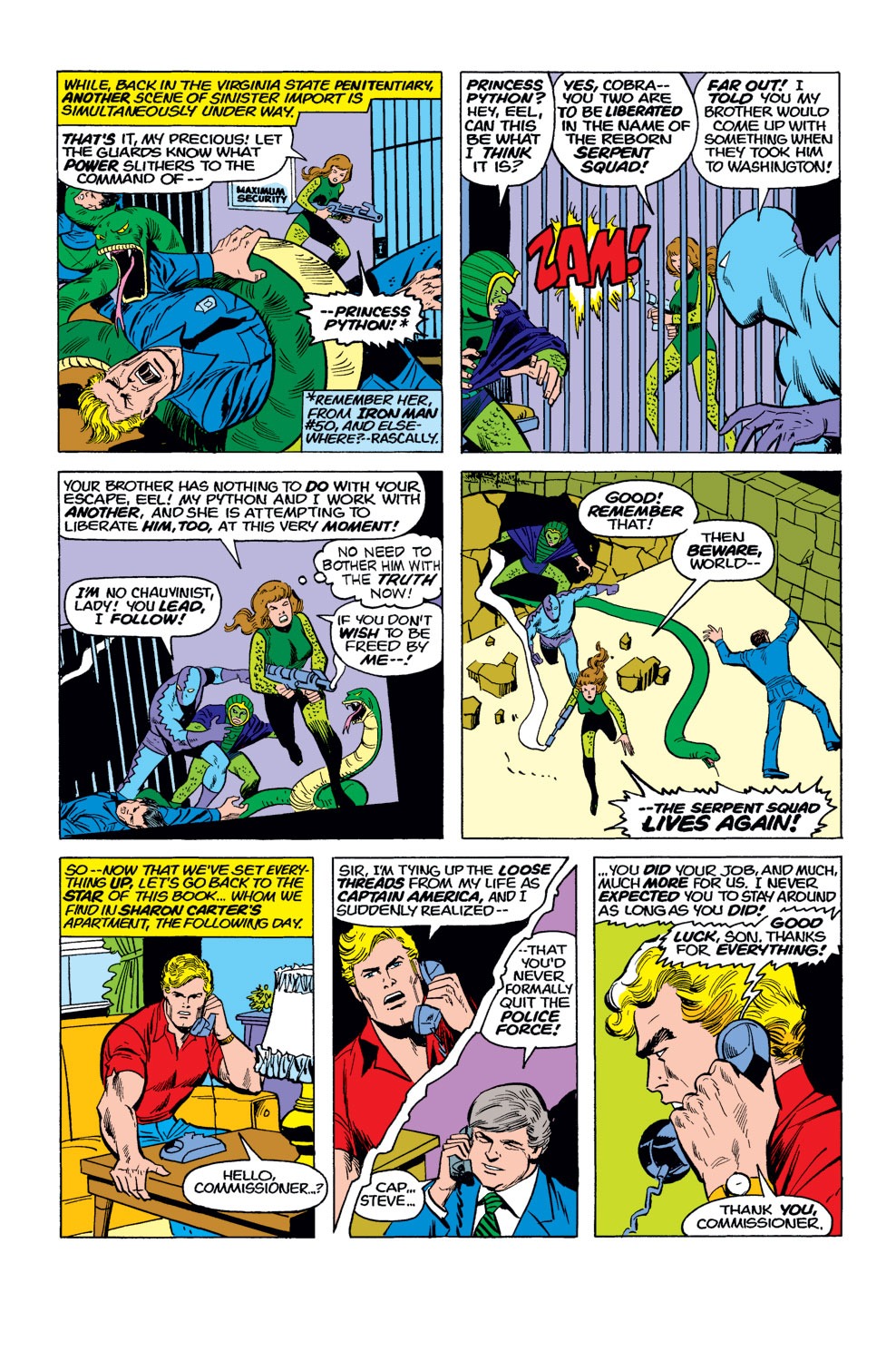 Read online Captain America (1968) comic -  Issue #180 - 6