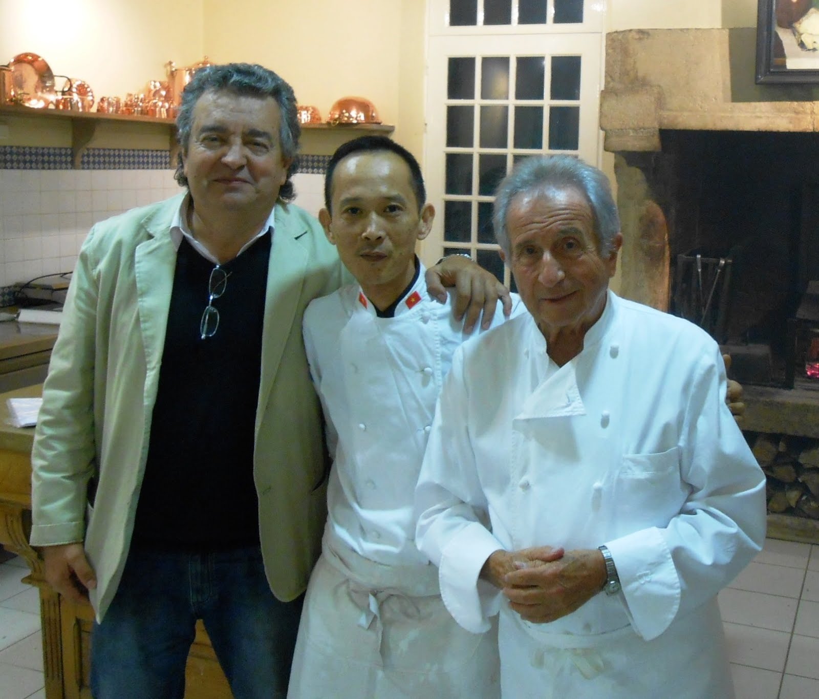 Chef David THAI at Michel GUERARD