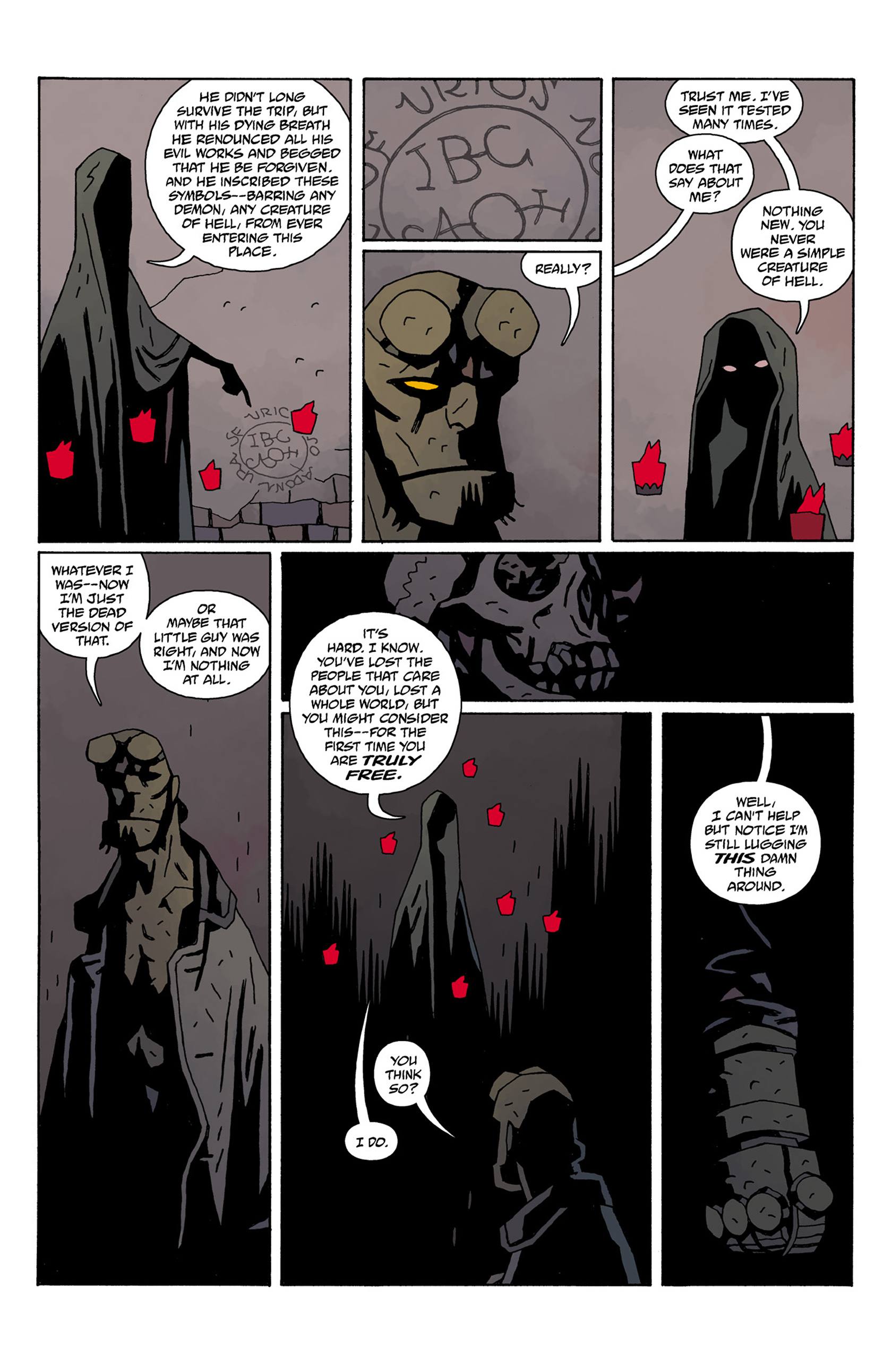 Read online Hellboy In Hell comic -  Issue # _TPB 1 - 95