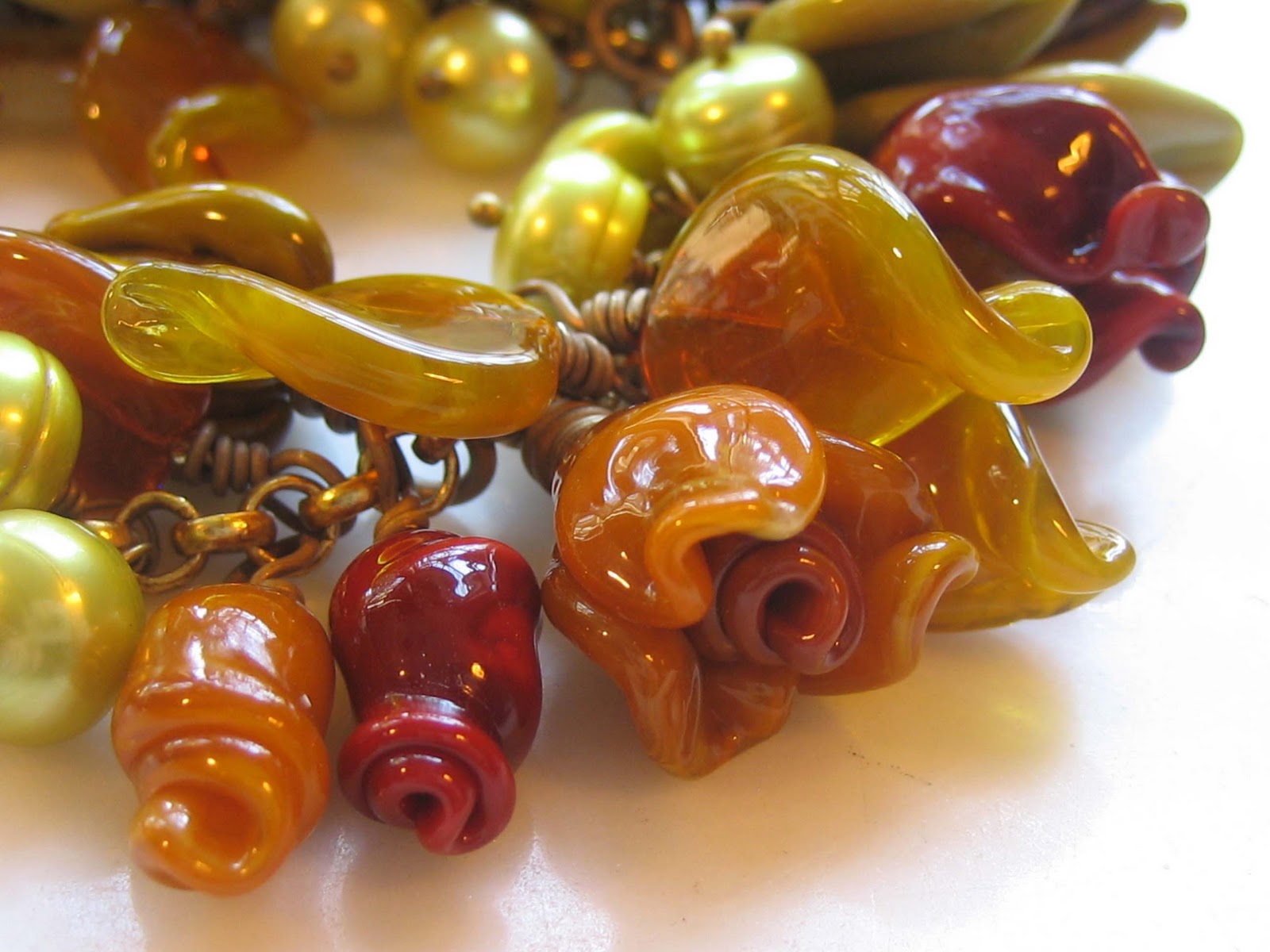 belvedere beads: Autumn Charms