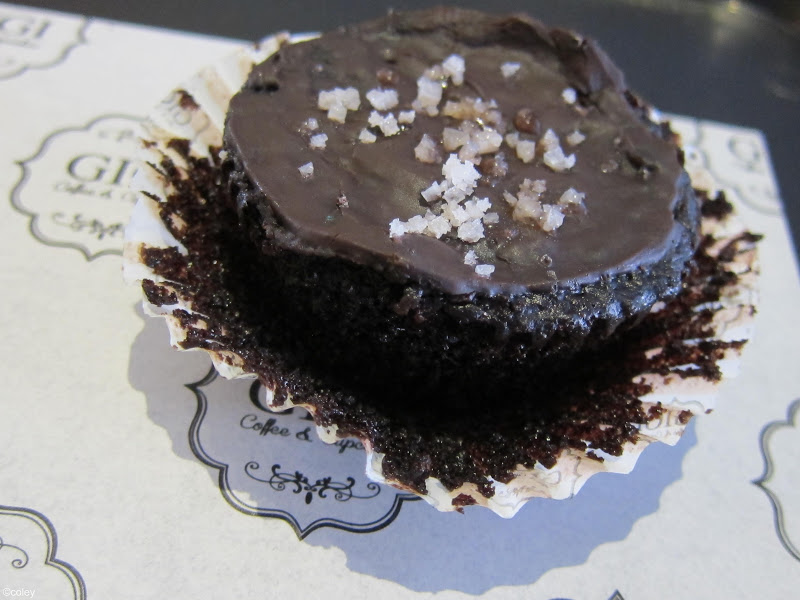 Coley's Just Saying... Gigi's SeaSalt Chocolate Cupcakes