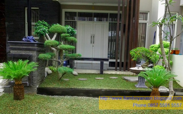 Halaman Rumah Minimalis Tanpa Pagar Rumah Joglo Limasan Work