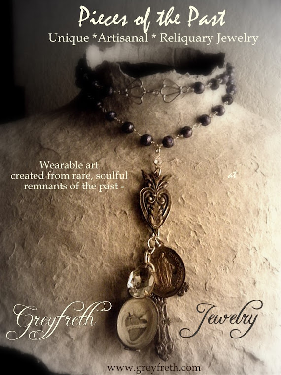 Greyfreth Jewelry -- Pieces of the Past — Wearable pieces of both art and history.
