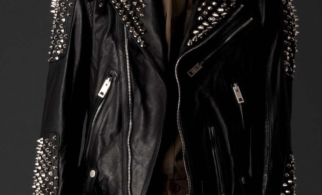 u n t y t e l d: Burberry Prorsum SS11 Studded Biker Leather Jacket