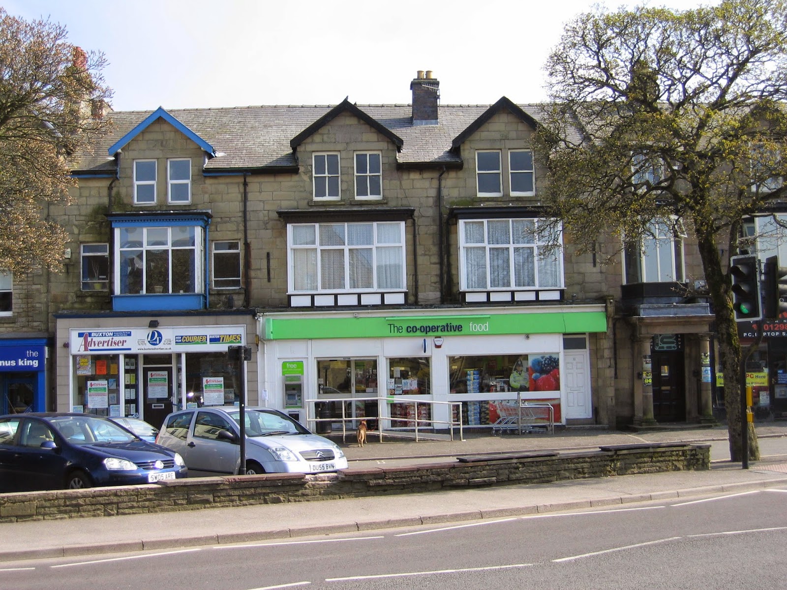 coop store pictures Buxton Spring Gardens and Higher Buxton
