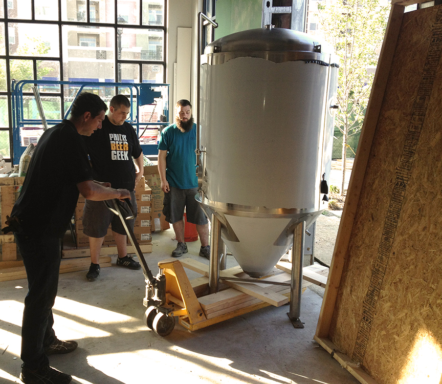 BeerStained Letter Brewhouse arrives for Iron Hill Voorhees