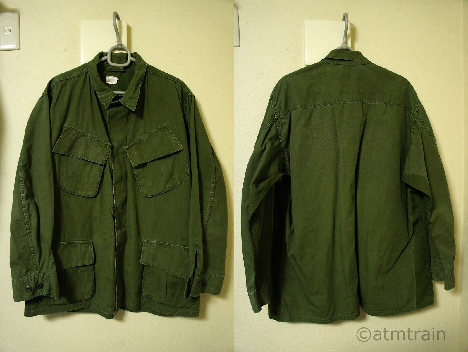 ジャングルファティーグ3rdタイプのジャケットを入手した ベトナム戦争米軍装備 サイゴン1968