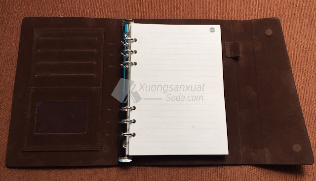 sổ tay bìa da