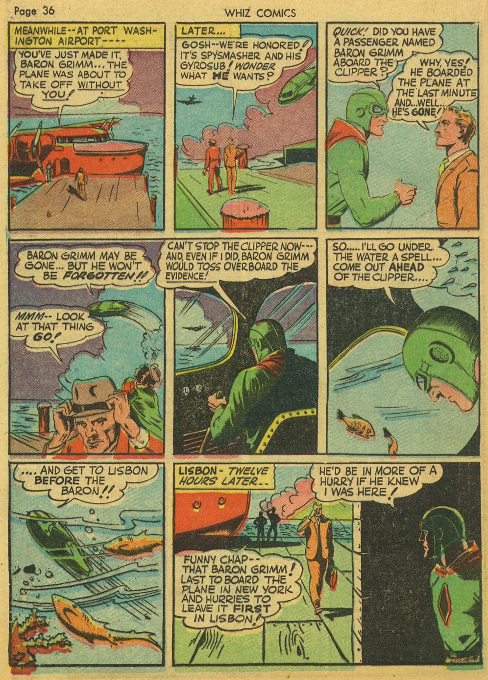 Read online WHIZ Comics comic - Issue #27 - 36