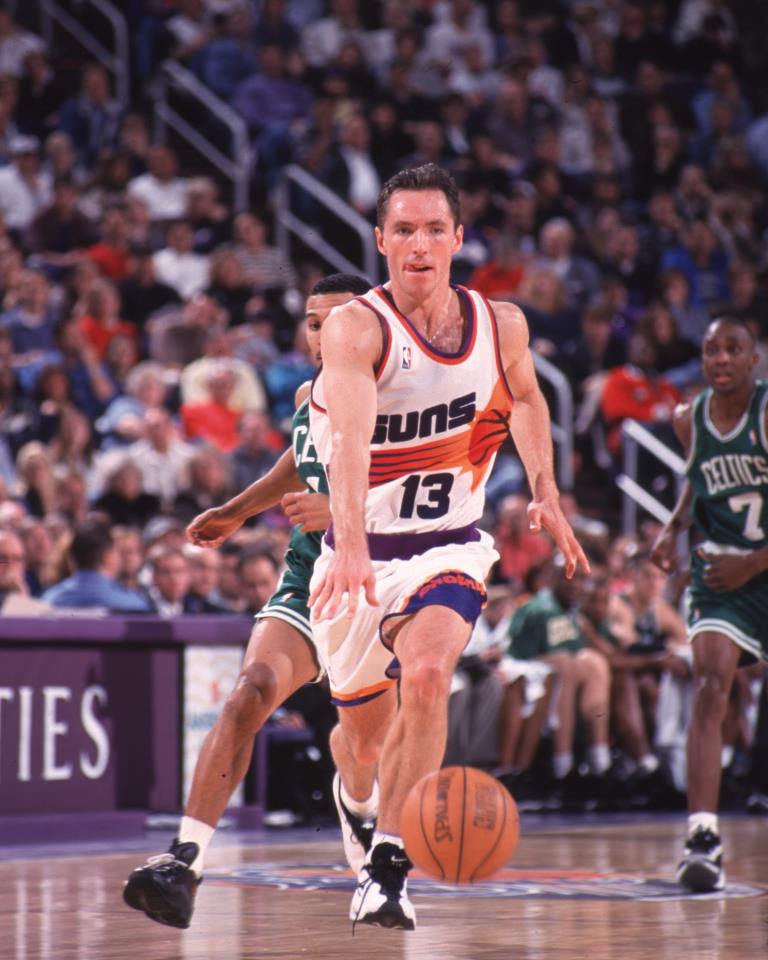 Young Steve Nash as the Phoenix Suns Best Point Guard