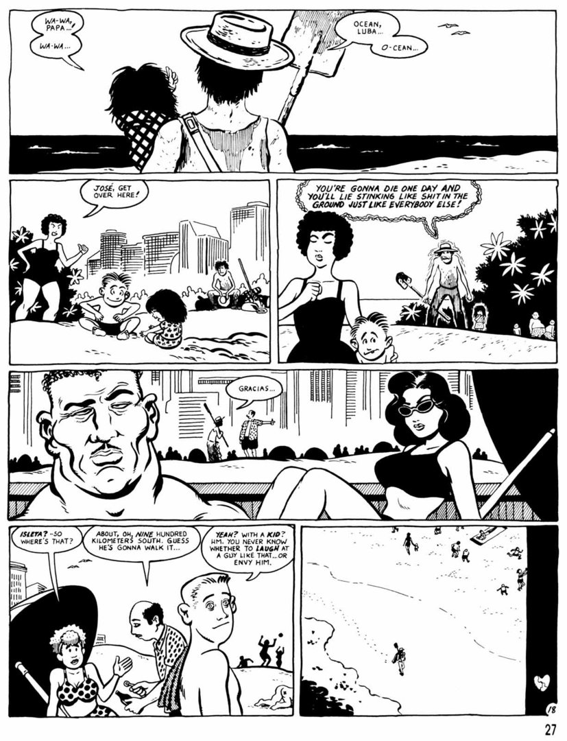 Read online Love and Rockets (1982) comic -  Issue #30 - 30