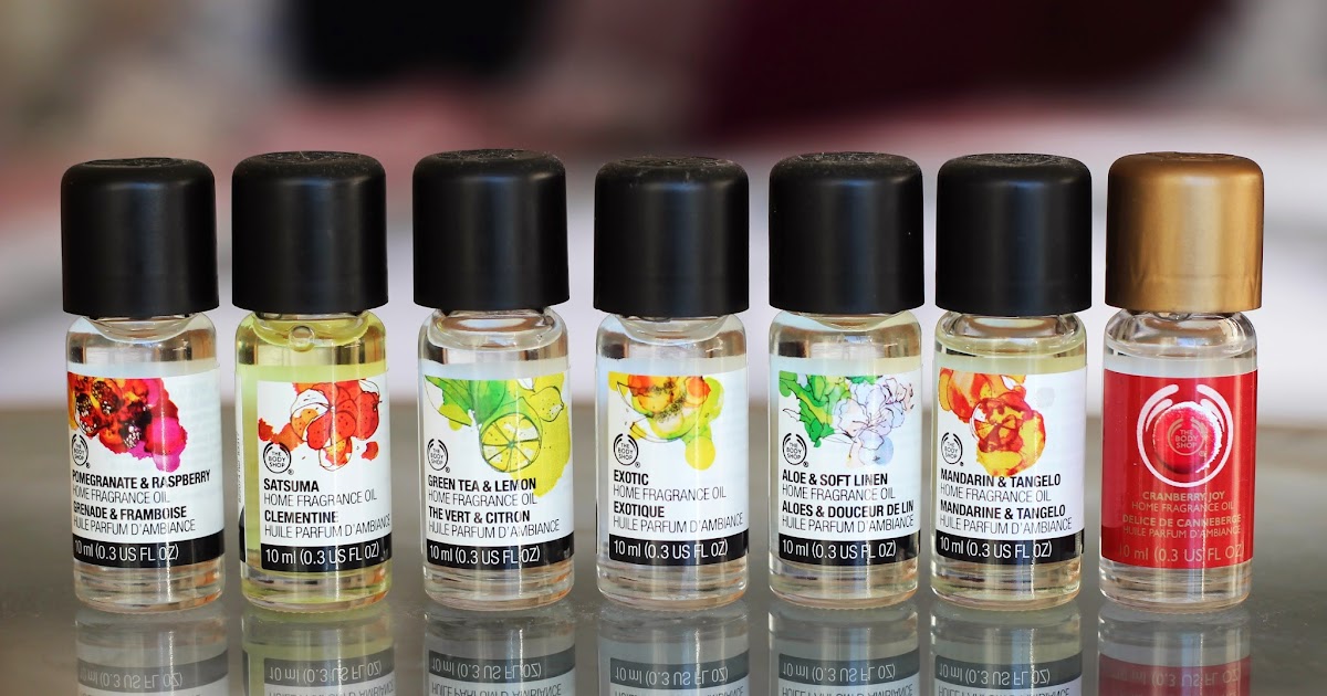 Studs and Dreams: The Body Shop Home Fragrance Oils