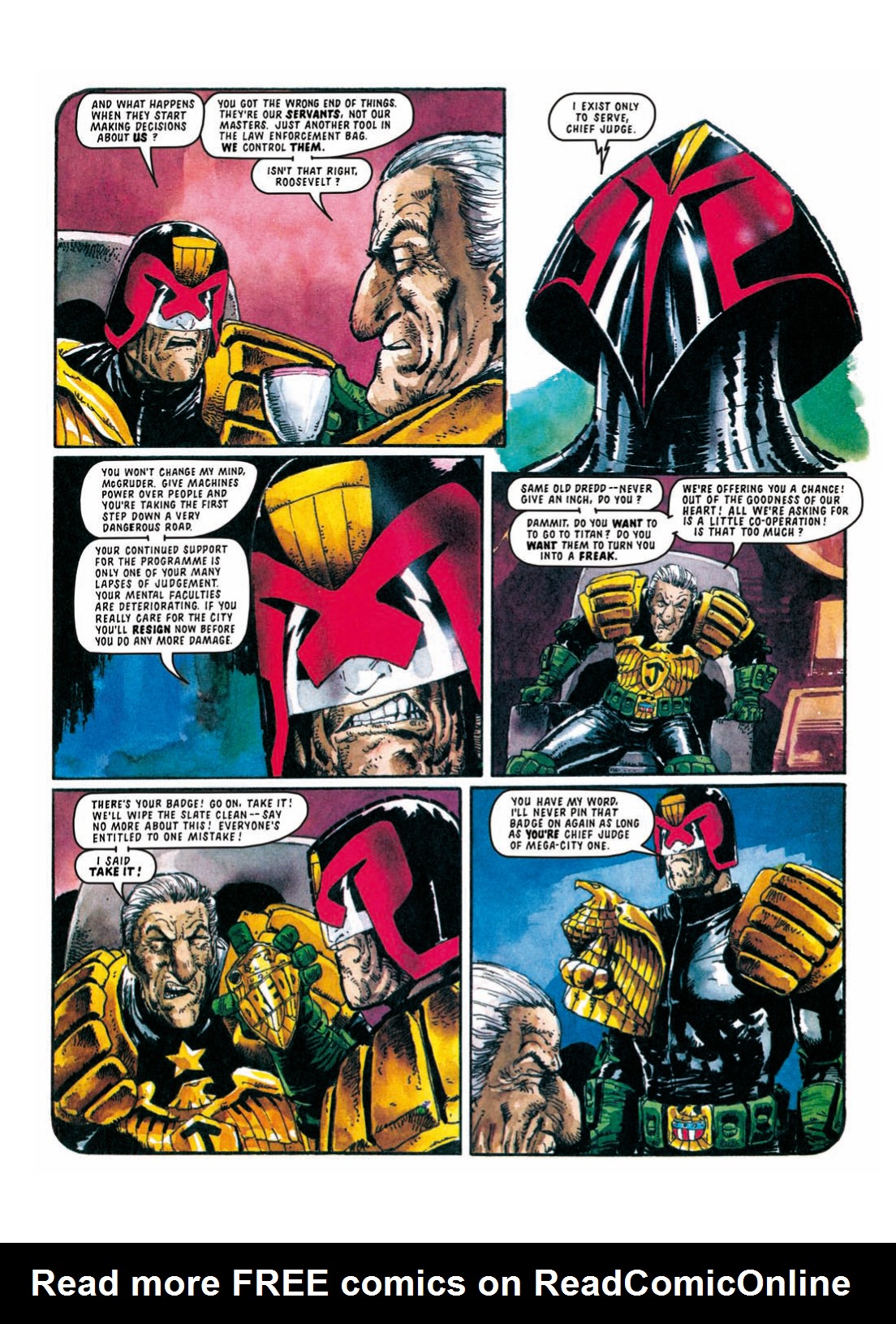 Read online Judge Dredd: The Complete Case Files comic -  Issue # TPB 21 - 140