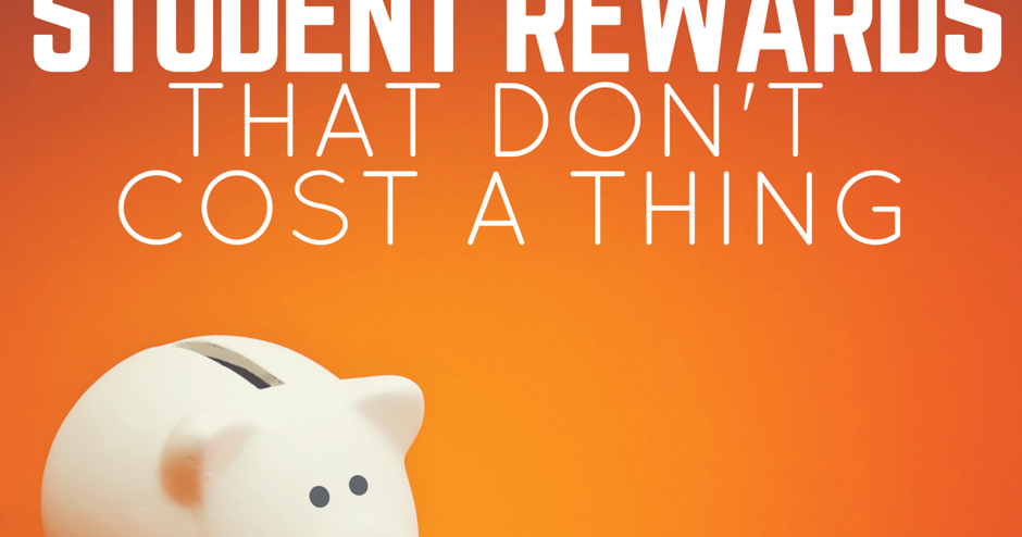 Teaching In The Fast Lane: 50 Student Rewards That Don't Cost a Thing