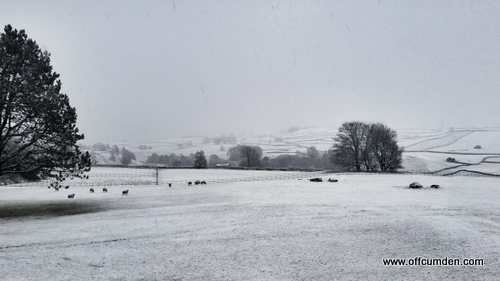 Yorkshire Dales snow