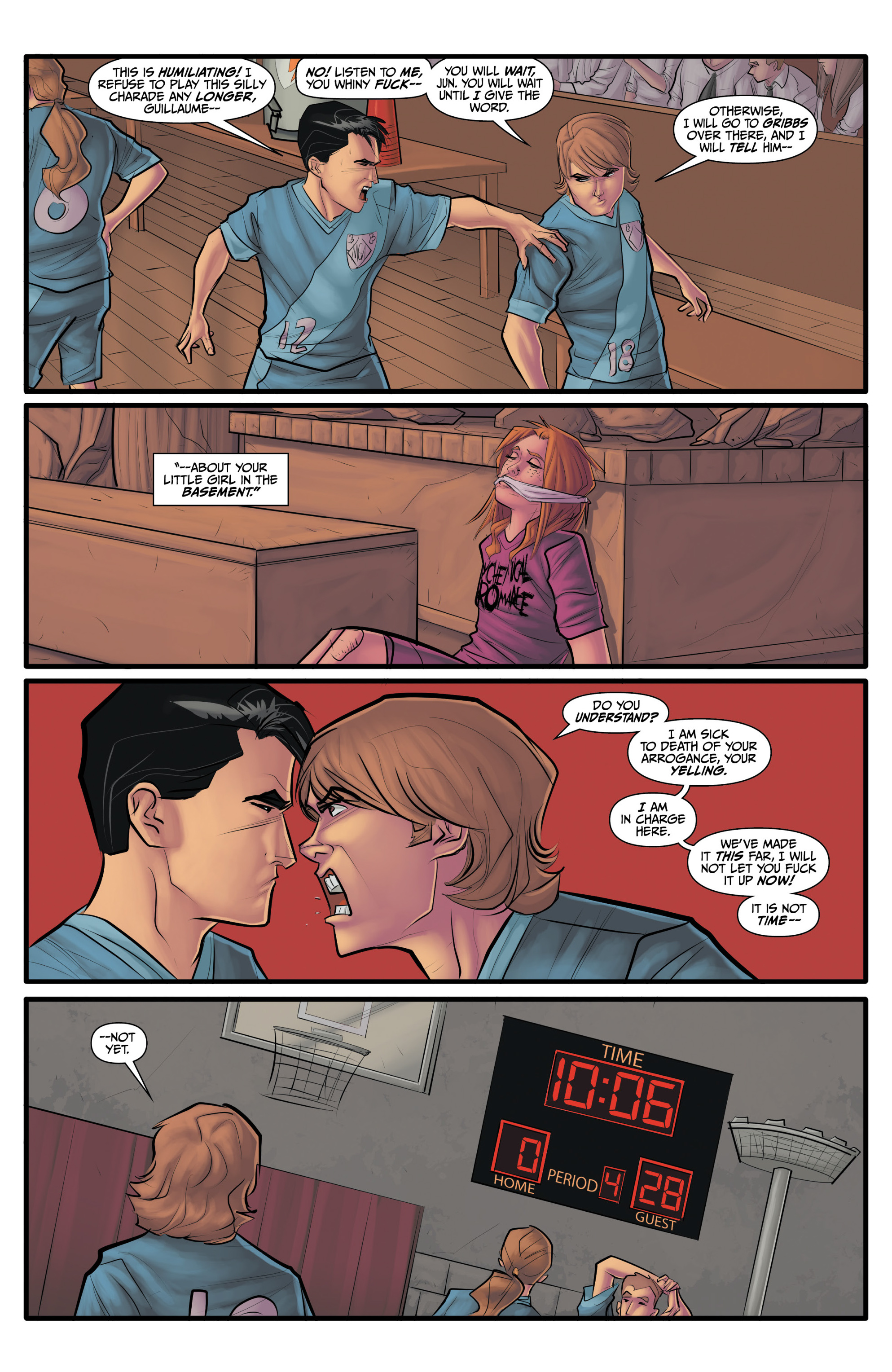Read online Morning Glories comic -  Issue #49 - 18