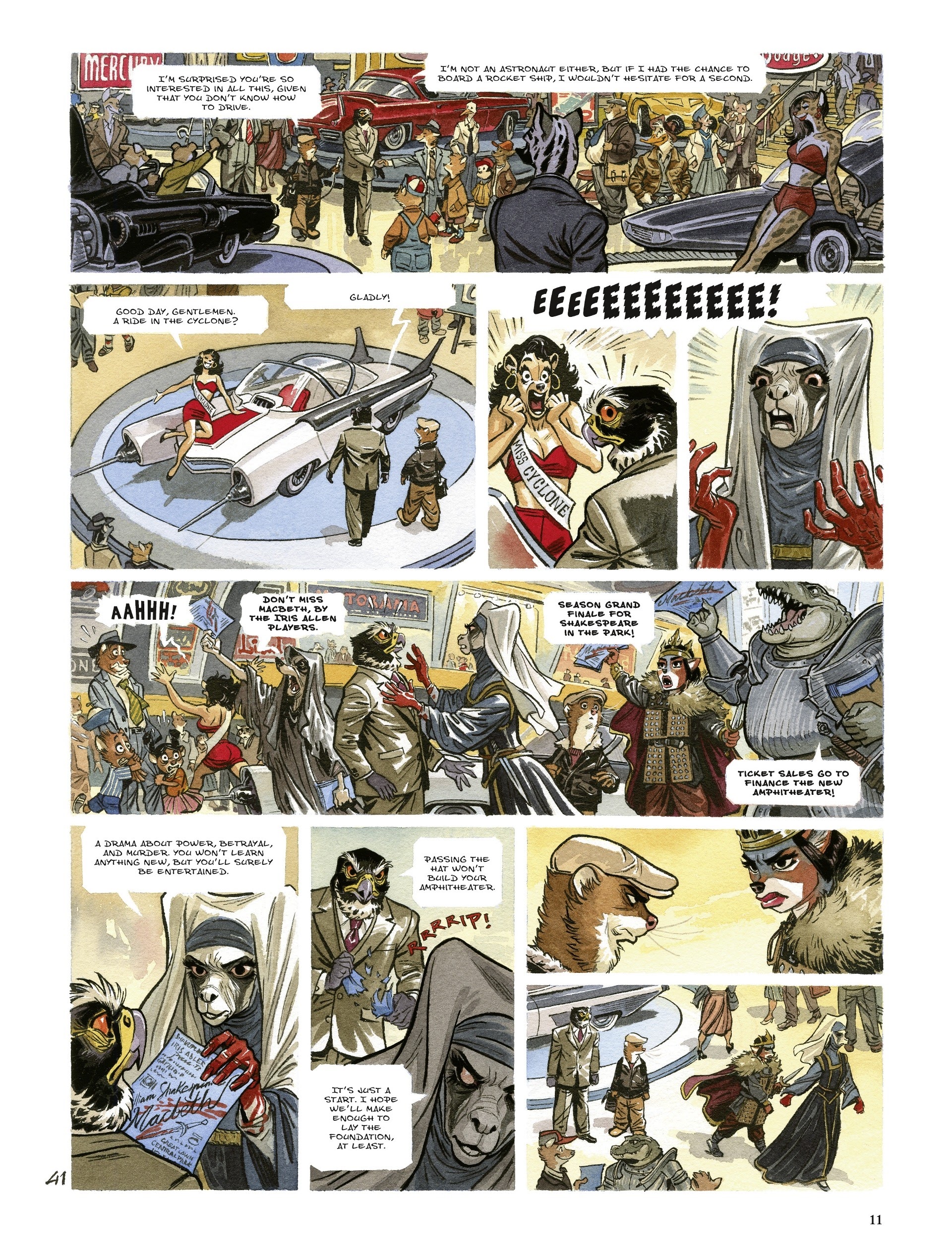 Read online Blacksad: They All Fall Down comic -  Issue #2 - 11