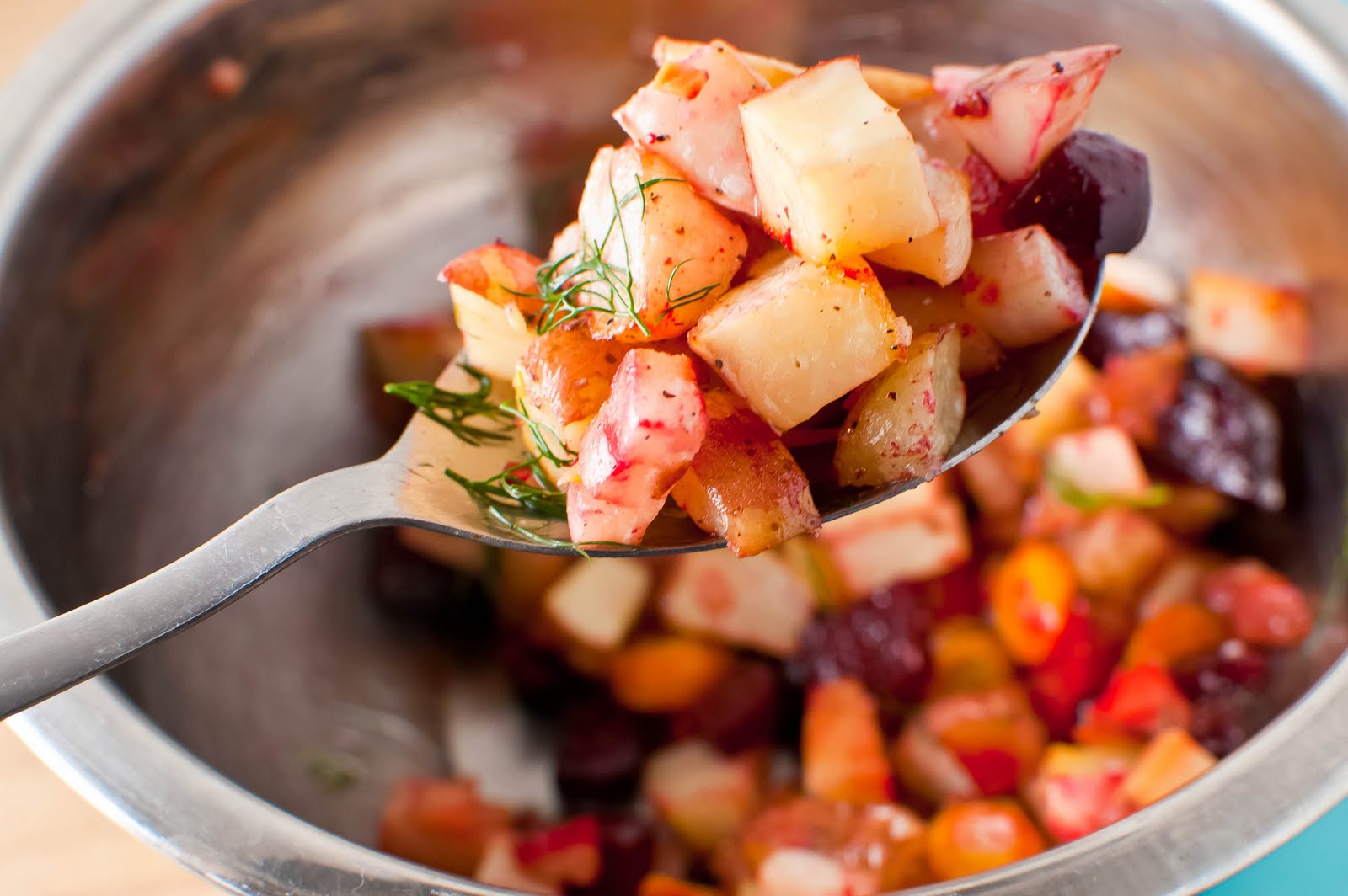 My FIANCE! Likes It, So It MUST Be Good. Garlic & Dill Roasted Root