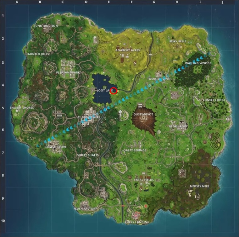 The Complete Guide To Solving Week 1 Challenges Of Season 4 In Fortnite