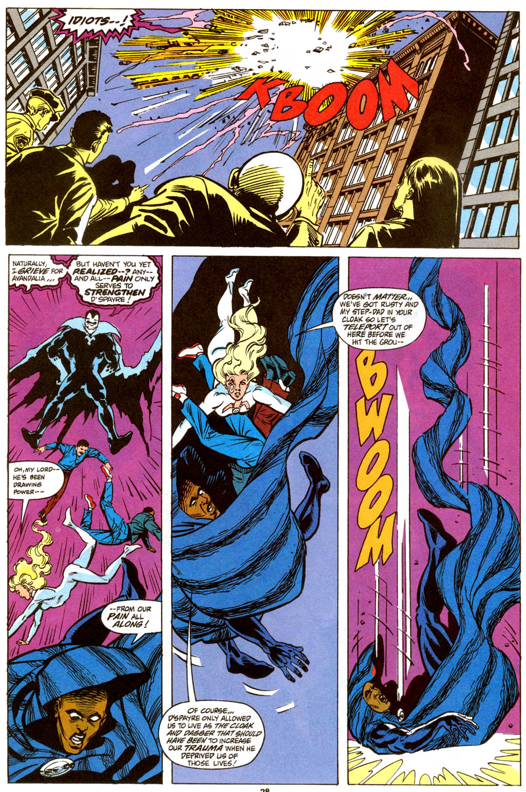 Read online Cloak and Dagger (1990) comic -  Issue #19 - 25