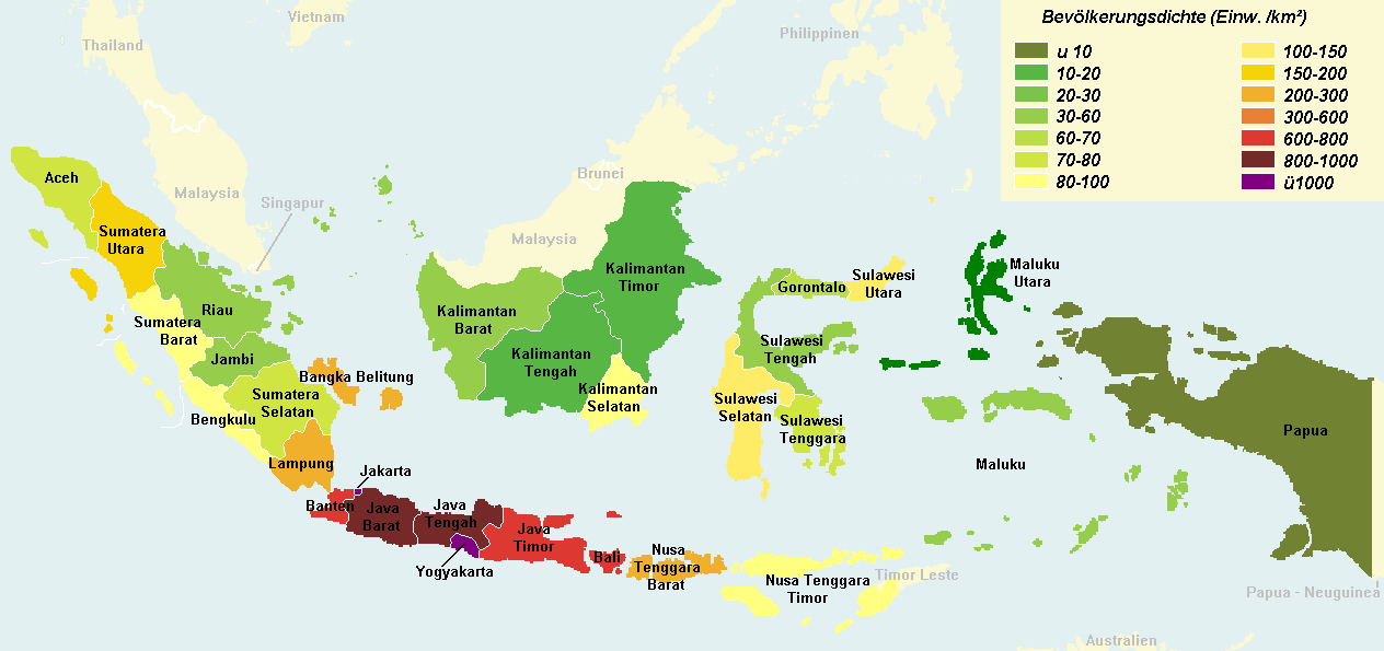 Малайзия регион. Карта плотности населения Индонезии. Индонезия население на карте. Остров Ява плотность населения. Плотность населения Индонезии.