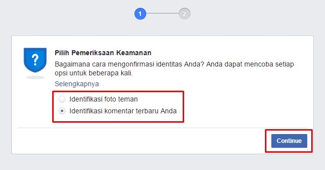 Cara menukar opsi facebook