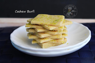 kaju barfi burfi recipes indian sweets cashew burfi ayeshas kitchen sweets recipes simple easy desserts for festivals 