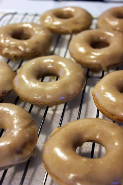 Baked Banana Donuts with Brown Butter Glaze | Fresh from the...