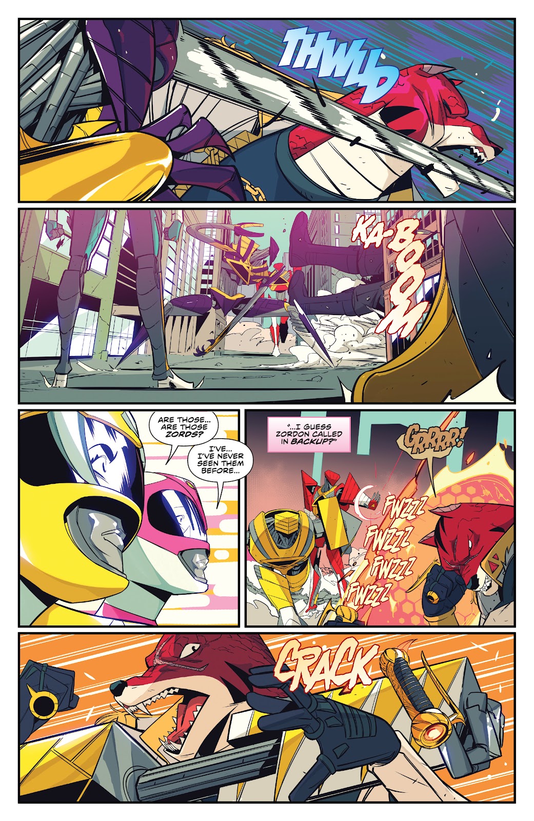Mighty Morphin Power Rangers issue 44 - Page 5