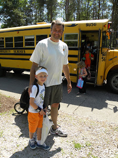 Racka Family: Anthony's last week in Kindergarten -Bus Stop June 13, 16