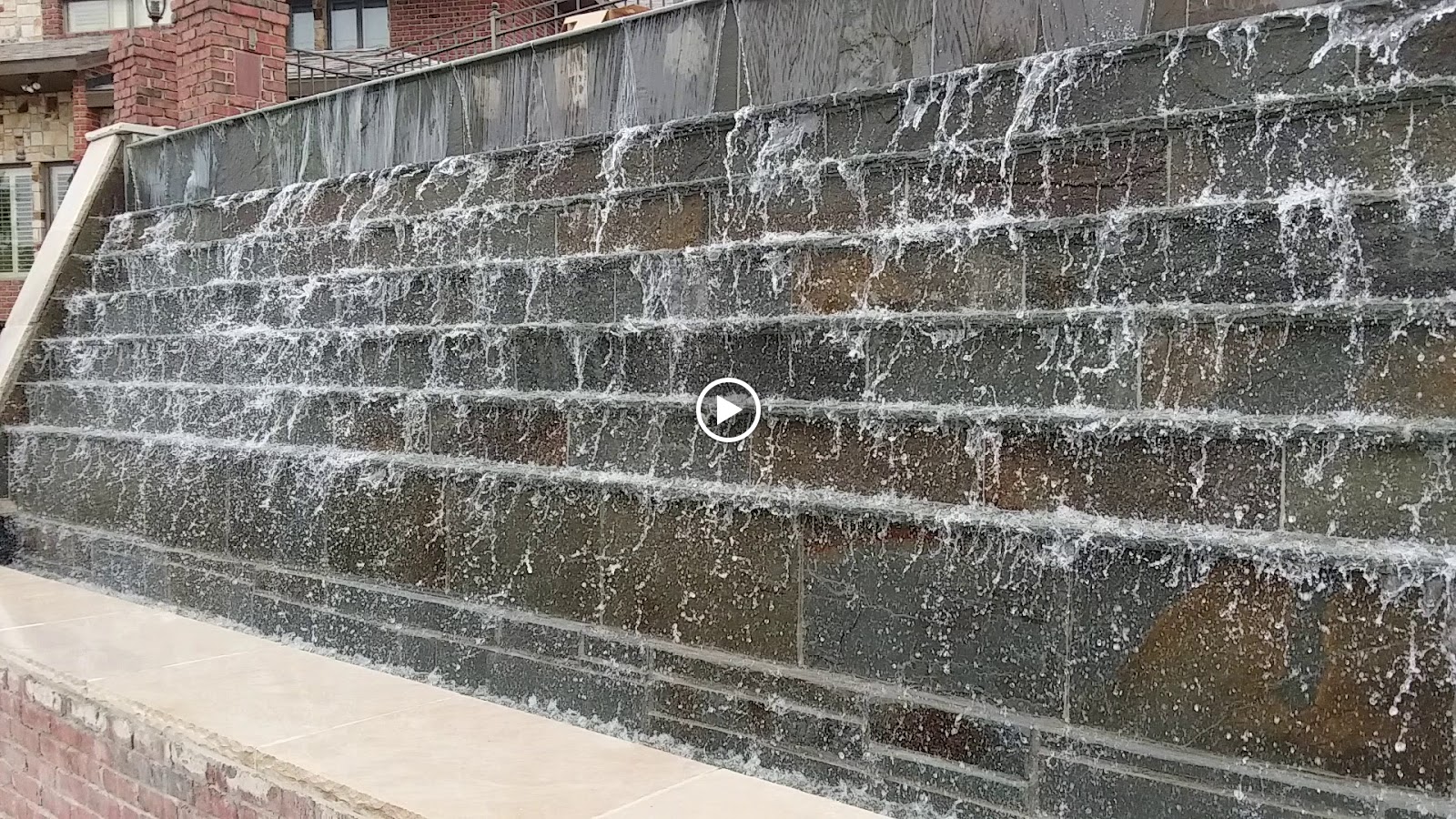 The Masons Co Kansas City Masonry Kansas City water feature design