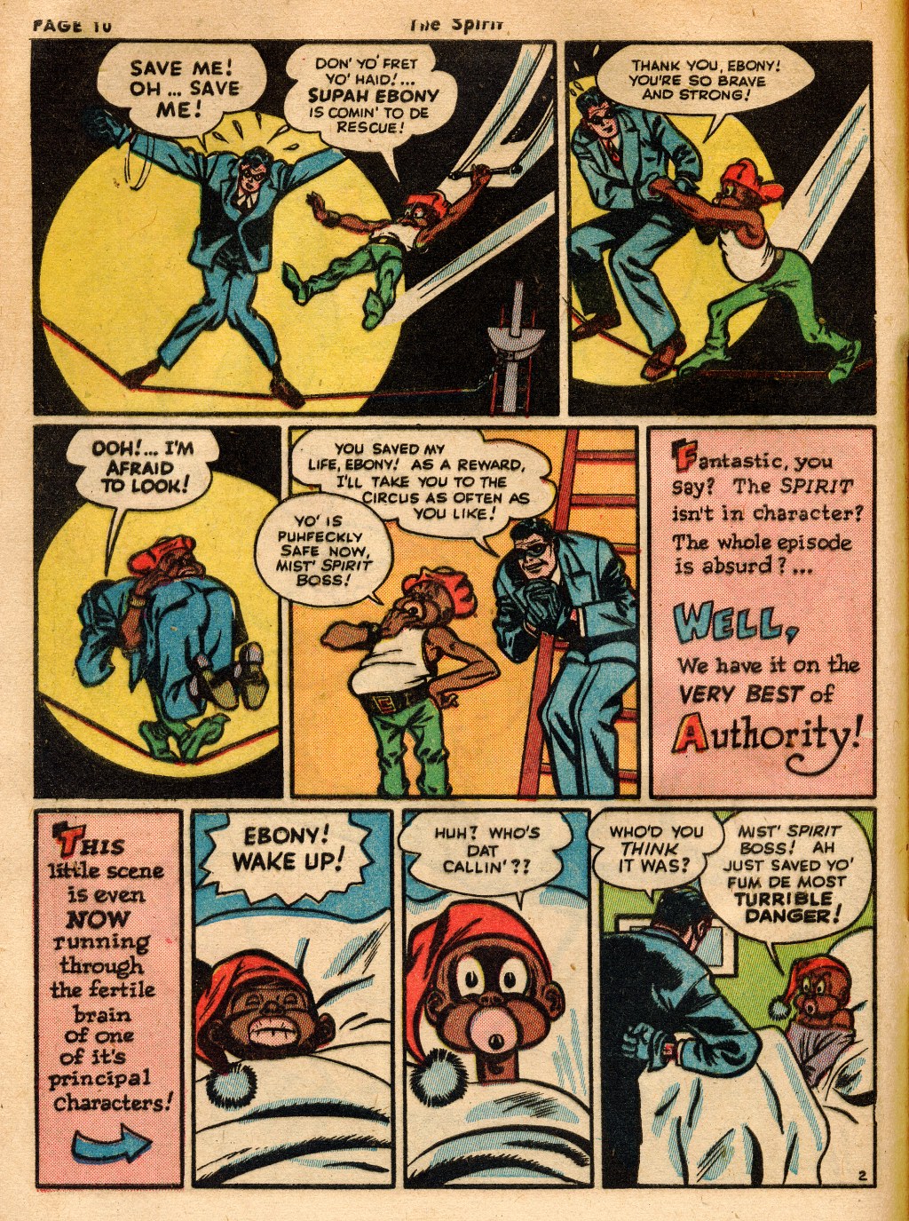 Read online The Spirit (1944) comic -  Issue #2 - 12