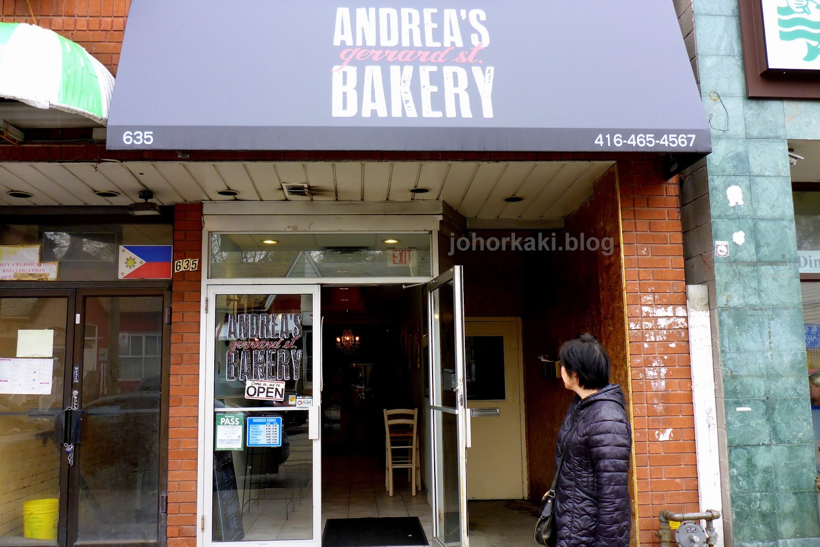 Butter Tart. Andrea's Bakery. Gerrard St. East Chinatown ⭐⭐⭐⭐ Tony Johor Kaki Travels for Food
