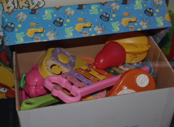 Tempat Penyimpanan Mainan Anak dari Kardus Tempat Penyimpanan Mainan Anak dari Kardus