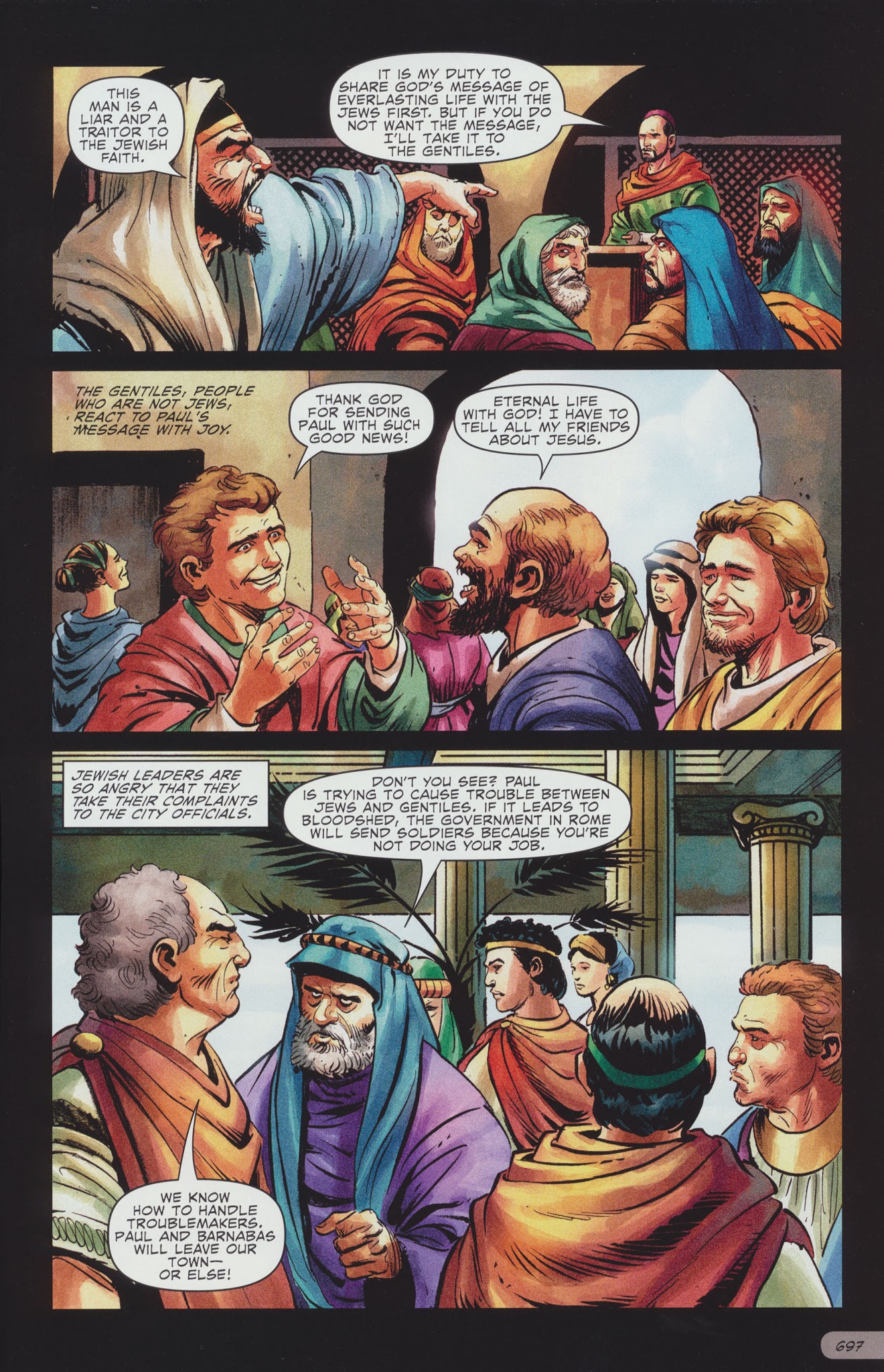 Read online The Action Bible comic -  Issue # TPB 2 - 320