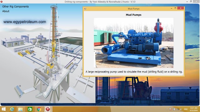 drilling rig components program Drilling, Drilling Rig, software,
