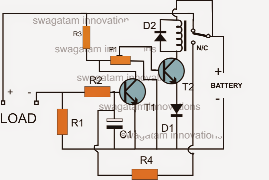 Inverter Circuit Diagram With Overload Protection Home