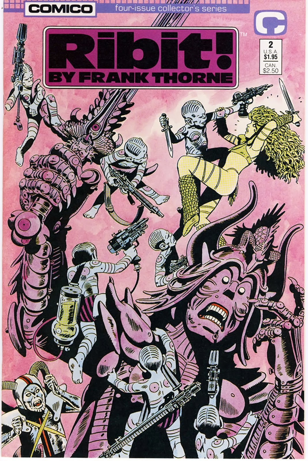 UNA VIDA DE HISTORIETAS: El cómic para adultos de Frank Thorne