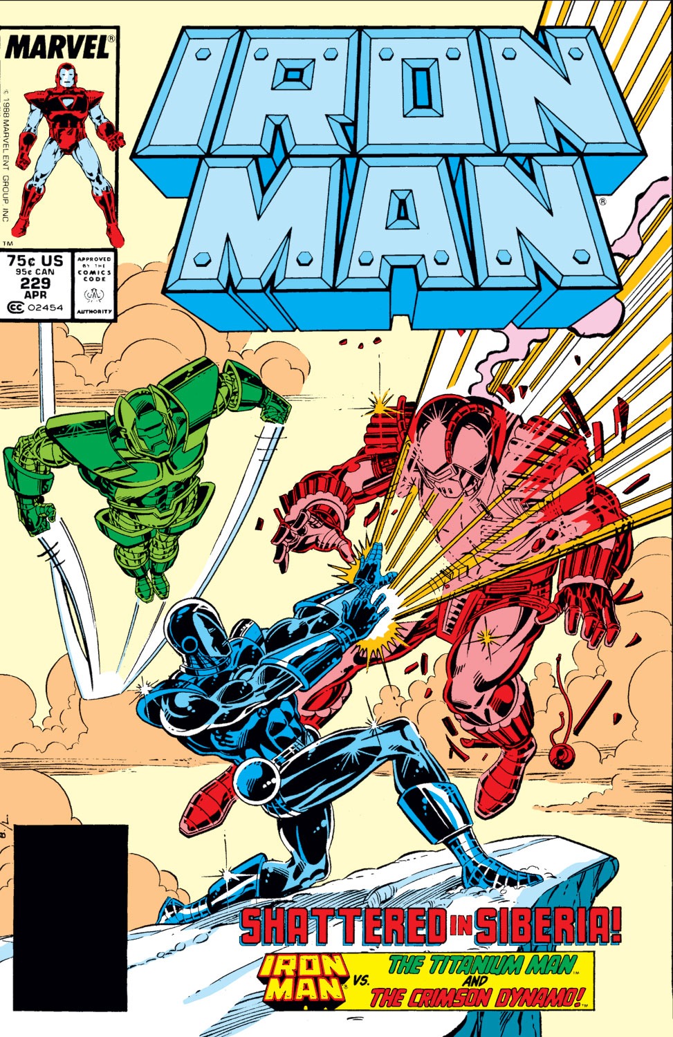 Read online Iron Man (1968) comic -  Issue #229 - 1