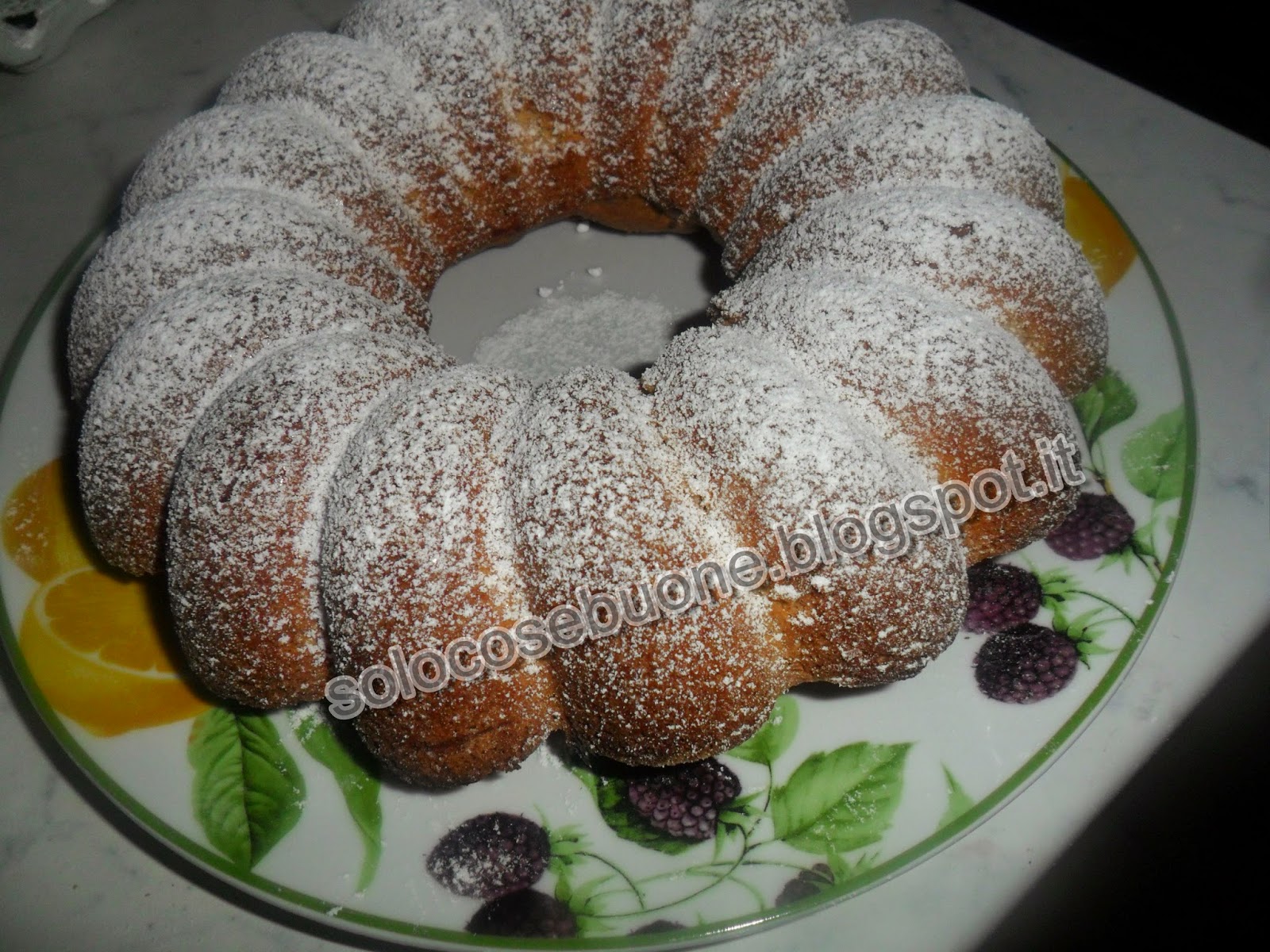 torta agli amaretti