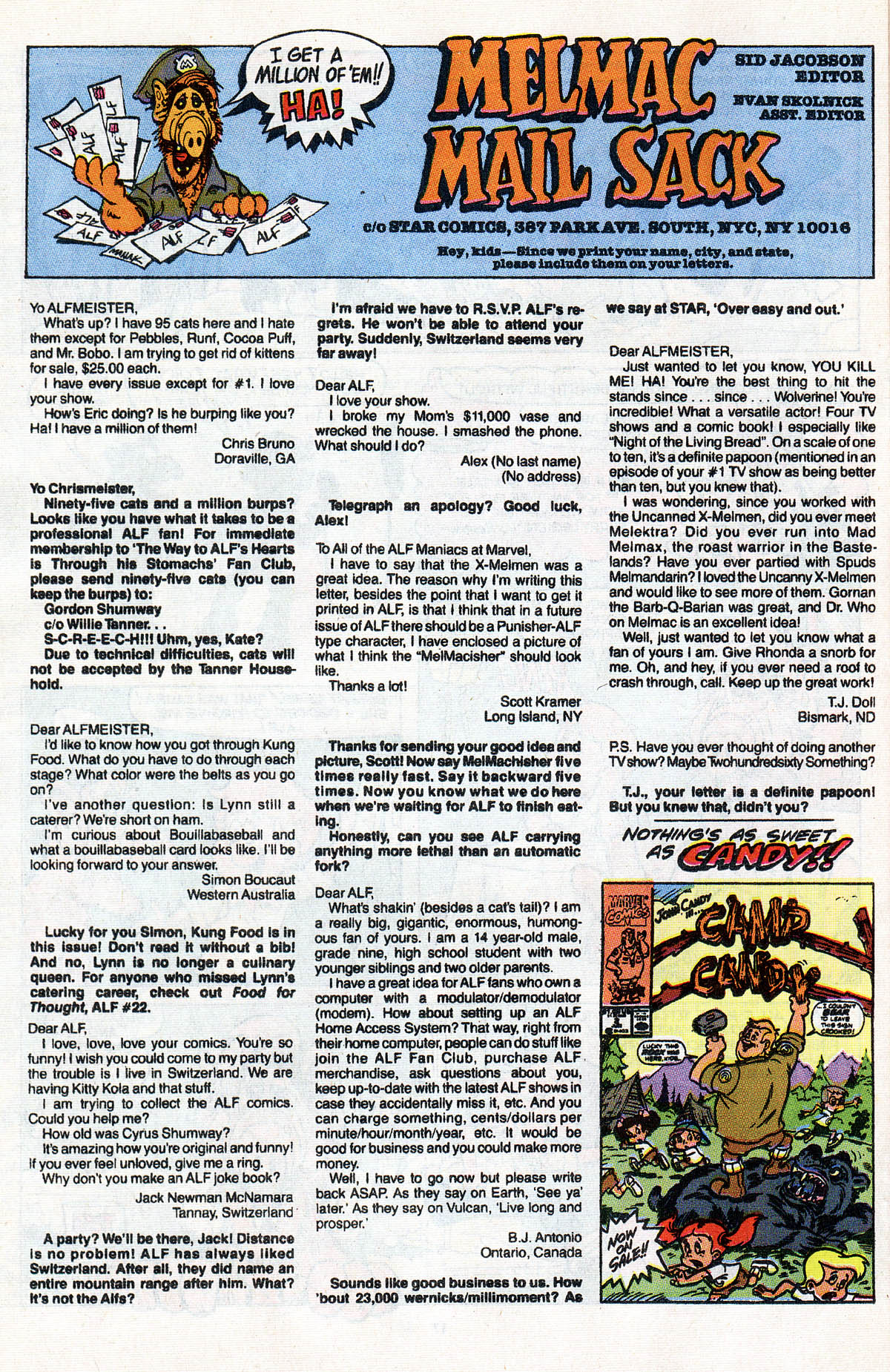 Read online ALF comic -  Issue #30 - 20