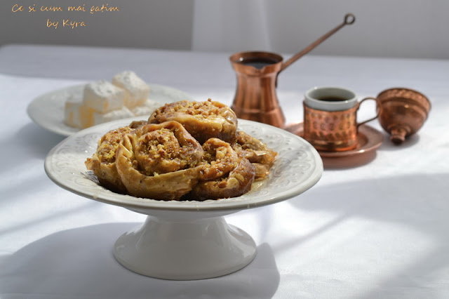 Sarailii spirala - Gül Baklava