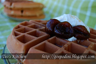 Waffe cu aroma de turta dulce