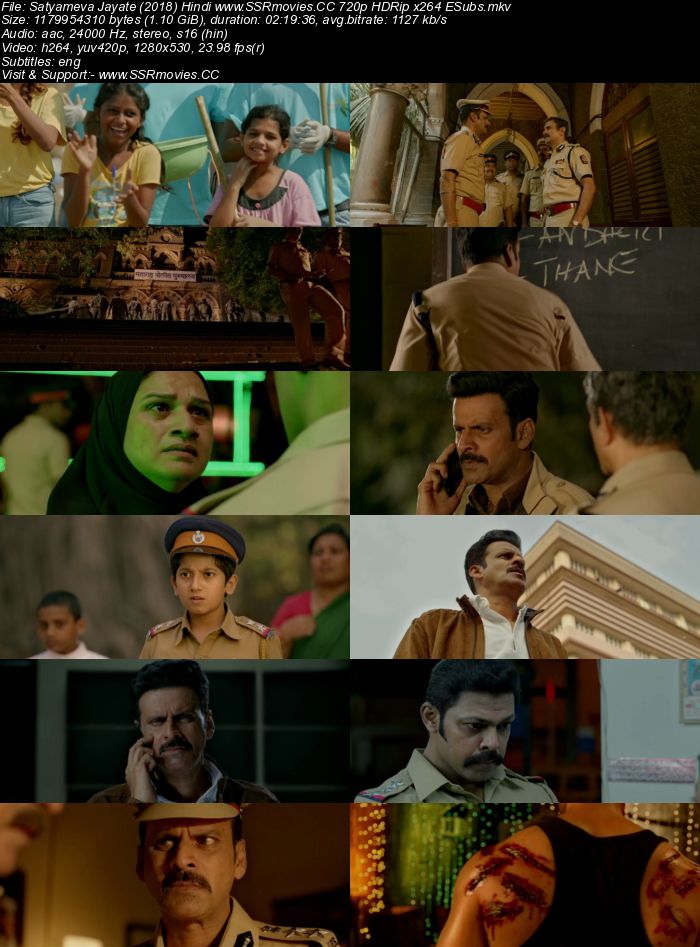 Satyameva Jayate (2018) Hindi 720p HDRip Full Hindi Movie Download