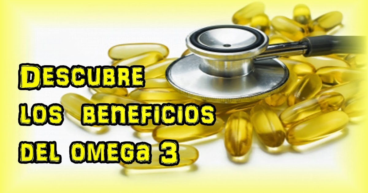 Beneficios del omega 3 Equilibra cuerpo y mente