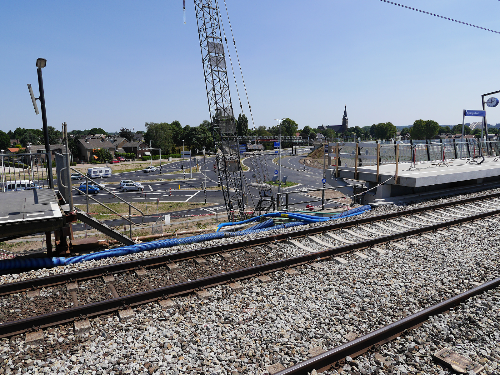 Nijmegen blog Station Lent, oud en nieuw.