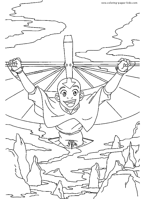 avatar the last airbender coloring pages | Minister Coloring