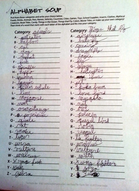 Letter Soup Game Answers - fasrdeath