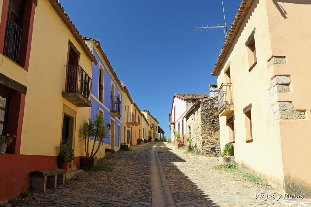 Calles de Granadilla, Cáceres