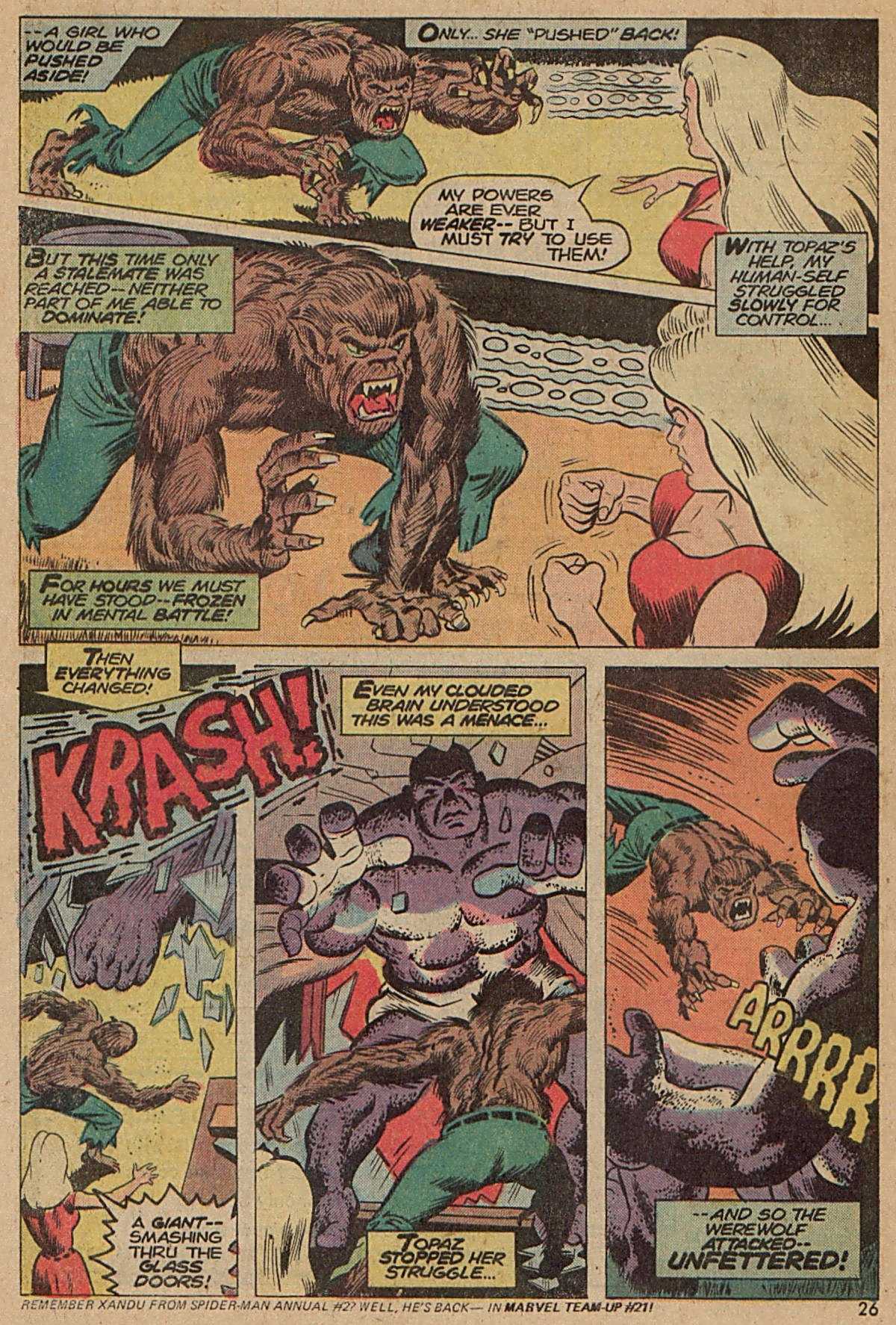 Read online Werewolf by Night (1972) comic -  Issue #17 - 17
